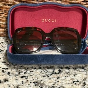 Gucci Women's Brown Sunglasses